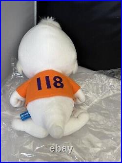 Japan Coast Guard Mascot Umimaru Harp Seal Plush Toy 12 Unopened 118 Orange