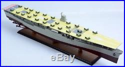 Japanese Aircraft Carrier AKAGI 40 Handcrafted Wooden Warship Model NEW
