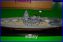 Japanese Navy Battleship Yamato WWII Wood Model Ship Pacific Models 31