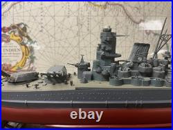 Japanese WW 2 battleship Musashi 1/450 scale finished model