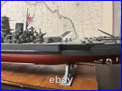 Japanese WW 2 battleship Musashi 1/450 scale finished model