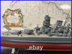 Japanese WW 2 battleship Musashi 1/450 scale finished model