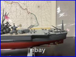 Japanese WW 2 battleship Musashi 1/450 scale finished model