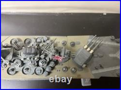 Japanese WW 2 battleship Musashi 1/450 scale finished model