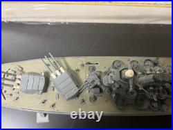 Japanese WW 2 battleship Musashi 1/450 scale finished model