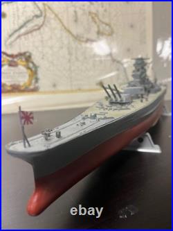 Japanese WW 2 battleship Musashi 1/450 scale finished model