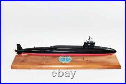 John Marshall (SSBN-611) Submarine, Navy, Scale Model, Mahogany, 20 inch, Ethan Allen