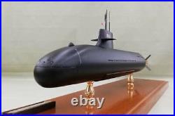 Konishi models 1/200 Soryu-class Submarine Model ship W48.5xH19.5xD14cm Japan