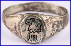 Kriegsmarine U 591 Eagle head U-boat WW2 German ring naval submarine U-Boot Navy