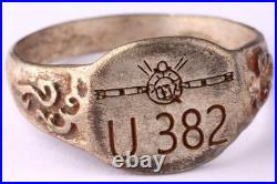 Kriegsmarine U382 Torpedo U-boat WW2 German ring naval submarine U-Boot Navy WWI