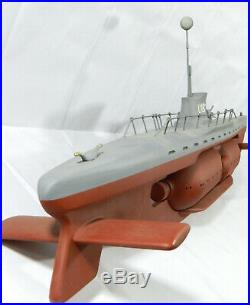LARGE 46 Custom Hand Made Wood Submarine Model (Floating) One of a Kind OOAK