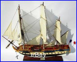 La Fayette Hermione Model Ship 37 Handmade Wooden Tall Ship Model