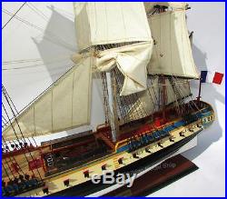 La Fayette Hermione Model Ship 37 Handmade Wooden Tall Ship Model