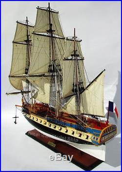 La Fayette Hermione Model Ship 37 Handmade Wooden Tall Ship Model