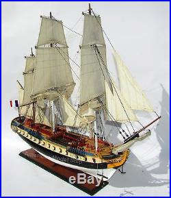 La Fayette Hermione Model Ship 37 Handmade Wooden Tall Ship Model