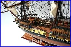 La Fayette Hermione Tall Ship Model 29 Handcrafted Wooden Model NEW