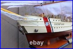 Large 36 Wood Replica US Coast Guard Eagle Model Ship