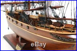 Large Cutty Sark Model Clipper Ship Detailed Replica Hand-Built, Fully Assembled