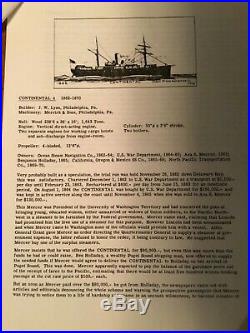 Large Serving Platter From CIVIL War Troop Ship Continental Of Philadelphia