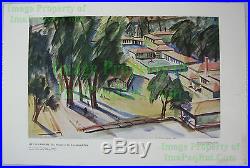 Life In Vanport PGE Lithograph WWII Shipbuilding City Black Americana Voorhies