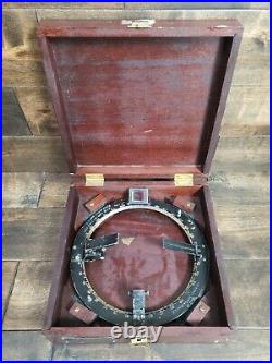 Lionel Corporation U. S Navy Azimuth Bearing Circle Mark 3 Mod. 2 1943 with Case
