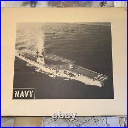 Lot 18 US Navy BW Recruiting Style Posters 11 X 14