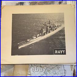 Lot 18 US Navy BW Recruiting Style Posters 11 X 14