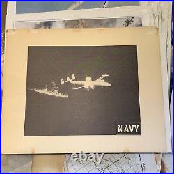 Lot 18 US Navy BW Recruiting Style Posters 11 X 14