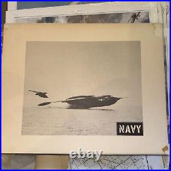 Lot 18 US Navy BW Recruiting Style Posters 11 X 14