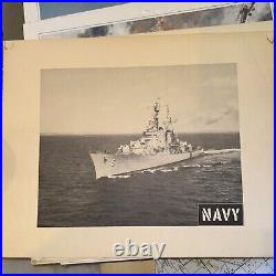 Lot 18 US Navy BW Recruiting Style Posters 11 X 14