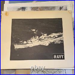 Lot 18 US Navy BW Recruiting Style Posters 11 X 14