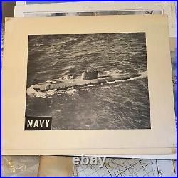 Lot 18 US Navy BW Recruiting Style Posters 11 X 14