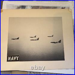 Lot 18 US Navy BW Recruiting Style Posters 11 X 14