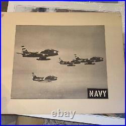 Lot 18 US Navy BW Recruiting Style Posters 11 X 14