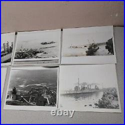 Lot 5 Original B/W 8x10 Photos 1923 Honda Point Disaster USS Chaucey EXTRAS READ