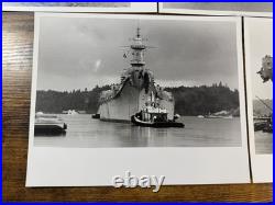 Lot 5 USS Missouri BB-63 Reactivation Navy Photos Bremerton 1984