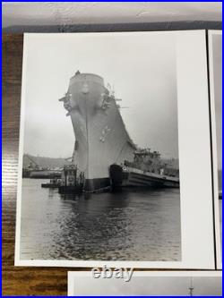 Lot 5 USS Missouri BB-63 Reactivation Navy Photos Bremerton 1984