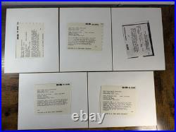 Lot 5 USS Missouri BB-63 Reactivation Navy Photos Bremerton 1984