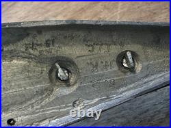 Lot of 5 Scale Lead, Pewter Waterline US Navy Ships Battleships Vintage Military