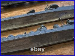 Lot of 5 Scale Lead, Pewter Waterline US Navy Ships Battleships Vintage Military