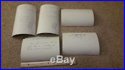 Lot of Five (5) LARGE WWI WW1 photos BB-46 USS Maryland Launch 3/20/1920