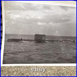 Lot of U. S. Navy Submarine Official Photographs with RELEASED Stamp, B&WithColor
