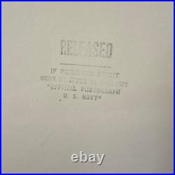 Lot of U. S. Navy Submarine Official Photographs with RELEASED Stamp, B&WithColor