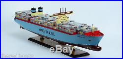 MAERSK MC-KINNEY MOLLER Container Ship 36 Handmade Wooden Model Ship NEW