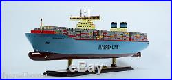 MAERSK MC-KINNEY MOLLER Container Ship 36 Handmade Wooden Model Ship NEW