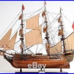 Model Ship Reproduction Hms Surprise Boats Sailing New Om-247