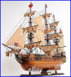 Model Ship Reproduction Hms Surprise Boats Sailing New Om-247