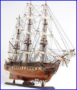 Model Ship Reproduction Uss Constitution Boats Sailing New Exclusive Edit