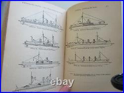 Marine Ship Very Rare Antique Book 550 Photos + 6 Litho Plan 1902