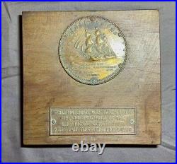 Material From The Uss Frigate Constitution Original Hull Relic Old Ironsides